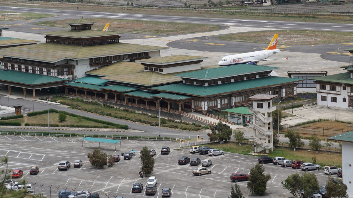 Via Paro Airport